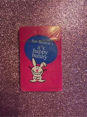 Y2K Jim Benton’s Happy Bunny Playing Cards